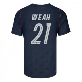 Forente Stater Timothy Weah #21 Borte skjorte VM 2026 Kortermet